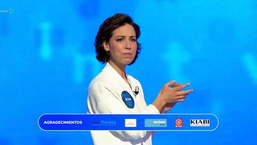 Rosa se queda fuera de Pasapalabra tras un fallo impensable