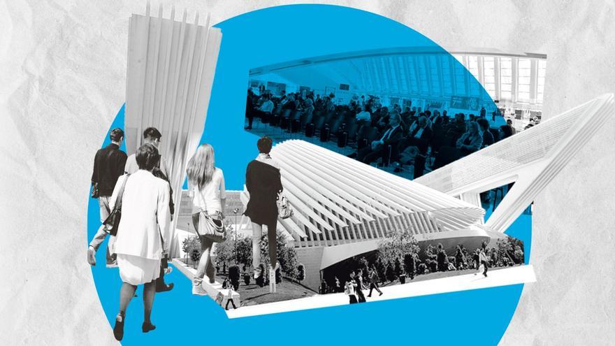 El Calatrava no toca techo en la organización de congresos: ya tiene programados 43, que reunirán a tantos expertos como la población de Mieres