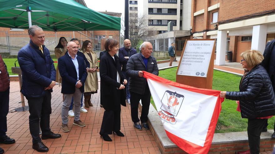Así es el nuevo parque de la Marcha de Hierro en Gijón (en imágenes)