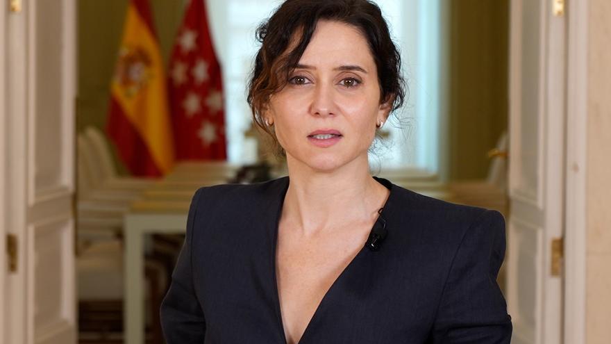 Ayuso defiende su gestión en las residencias durante la pandemia: «Madrid fue la primera en proteger a nuestros mayores»