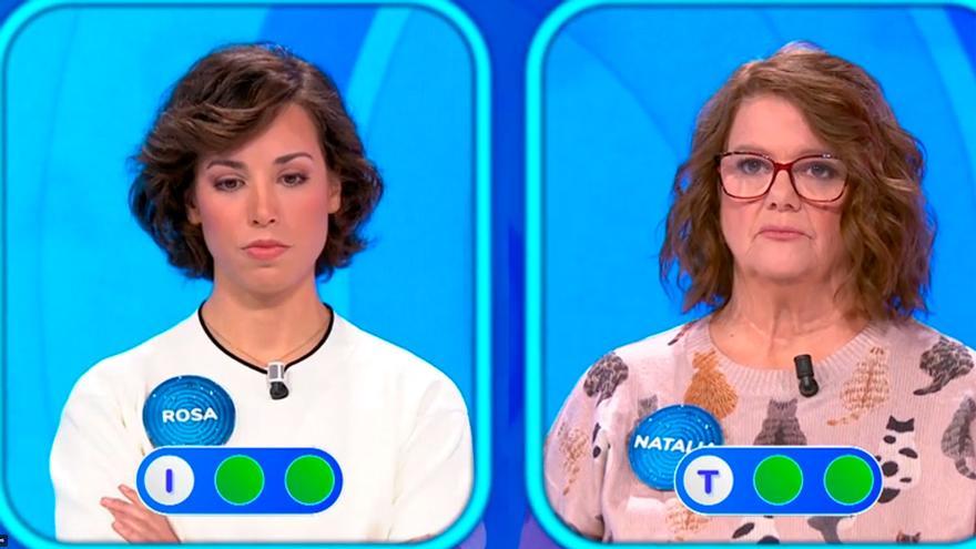 Sin Rosa como concursante, Natalia gana la silla azul y se mide en un rosco contra Manu: así es la nueva rival