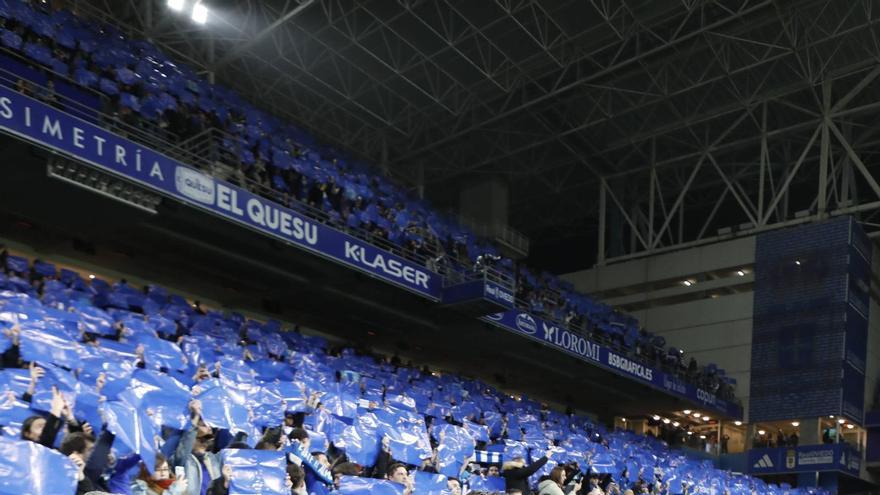 El Oviedo da el pésame a la familia del aficionado que falleció tras ser atendido en el Tartiere