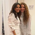 El último trabajo de Eva Longoria en México termina en dúo con Shakira: «Eres una chingona»