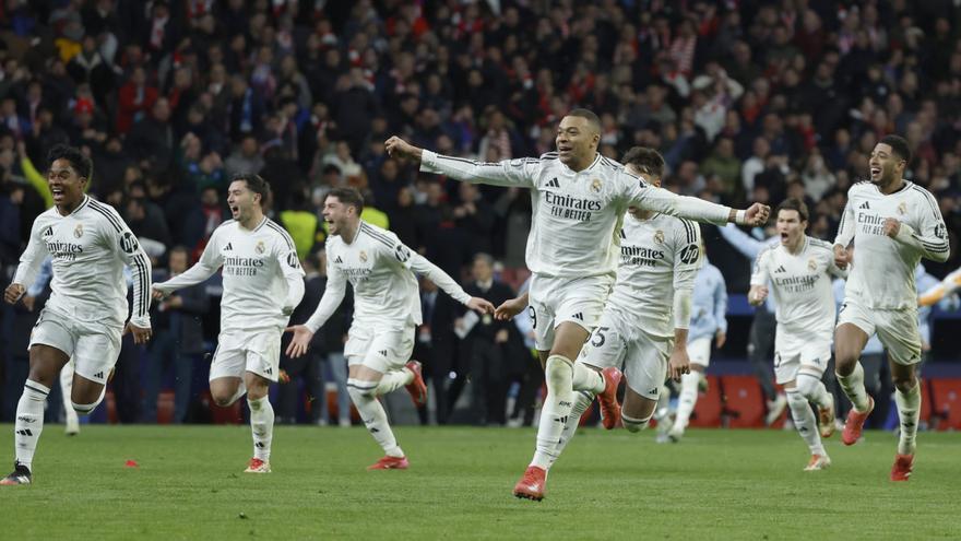Las manos de Courtois tumban al corazón del Atlético y meten al Real Madrid en cuartos de Champions