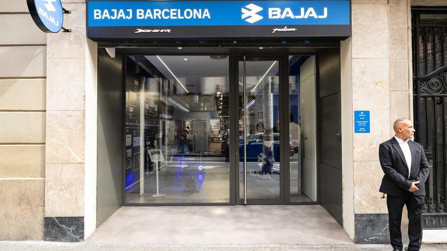 Bajaj despega en España con su primera tienda oficial en Barcelona