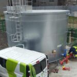 Dos grandes depósitos de agua e hidrantes a lo largo del túnel: así es la red contra incendios del soterramiento de Langreo