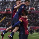 El 4-0 del Barcelona en el Barcelona 4-0 Real Sociedad de la jornada 26 de LaLiga EA Sports