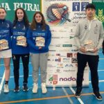 Bádminton Oviedo brilla en el Máster Jóvenes de Tordesillas con seis medallas, incluyendo un oro en dobles femenino