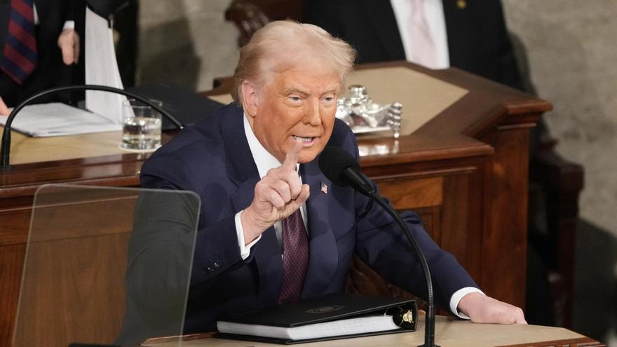 Las mentiras y medias verdades de Trump: ‘fact check’ al discurso ante el Congreso