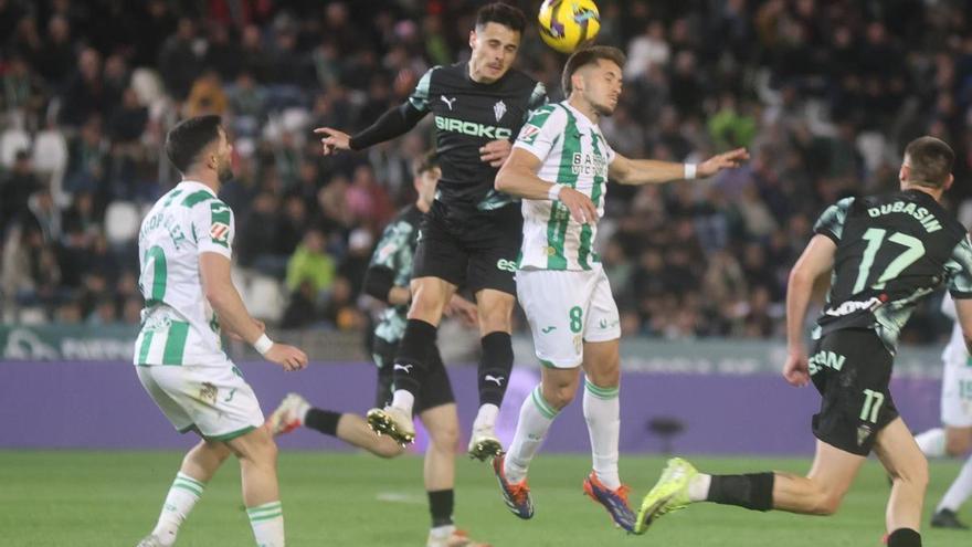El 1-1 del Sporting en el Córdoba 1-1 Sporting de la jornada 31 de LaLiga Hypermotion