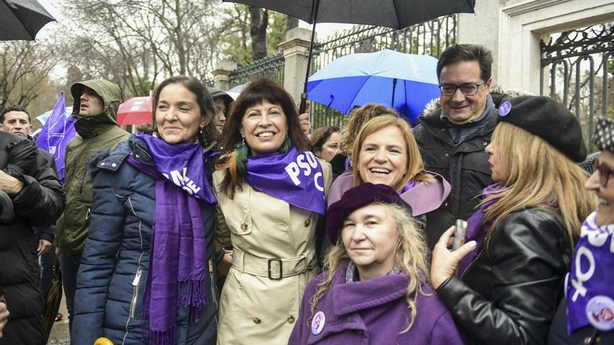 Ana Redondo pide alzar la voz ante la «ola reaccionaria» que «amenaza los derechos de las mujeres»