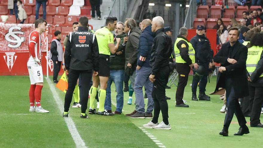 El mensaje del Sporting tra la polémica actuación arbitral ante el Albacete: «Es complicado entender cada decisión»