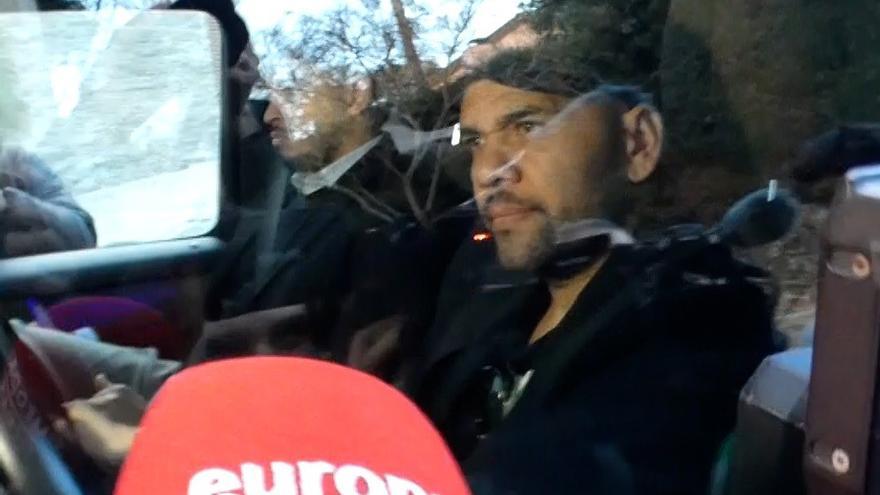 Primeras imágenes de Dani Alves tras ser absuelto del delito de agresión sexual