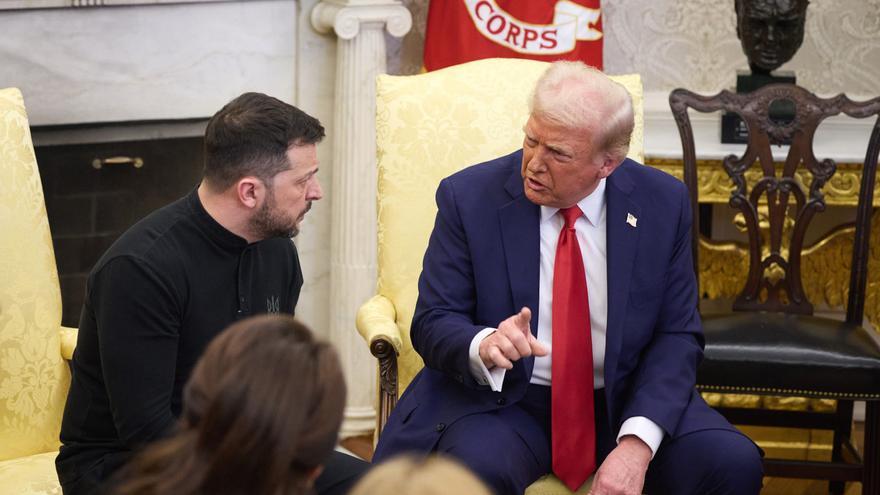 Trump acusa a Zelenski de no querer la paz en Ucrania