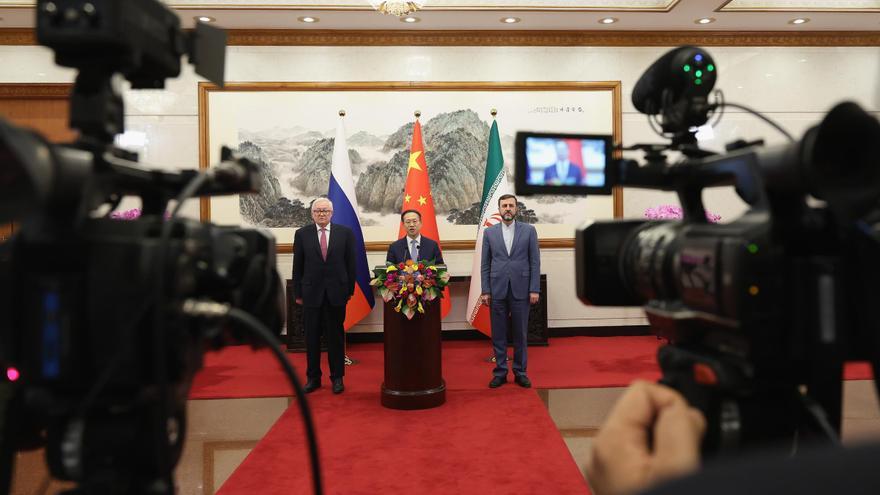 China y Rusia apoyan a Irán frente a las amenazas y sanciones de Trump