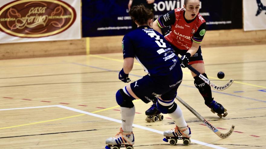 El Telecable Gijón de hockey patines no tiene piedad con el Voltregà (10-1)