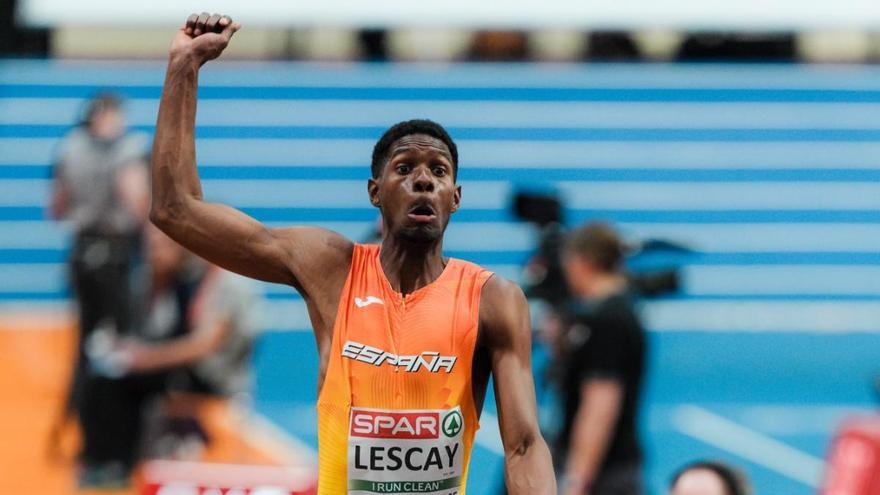 Lester Lescay se cuelga el bronce europeo en salto de longitud gracias a su enorme sacrificio