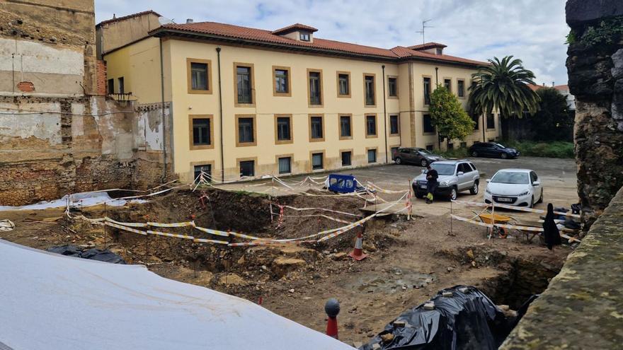 Las catas arqueológicas anticipan las obras en el Martillo de Santa Ana