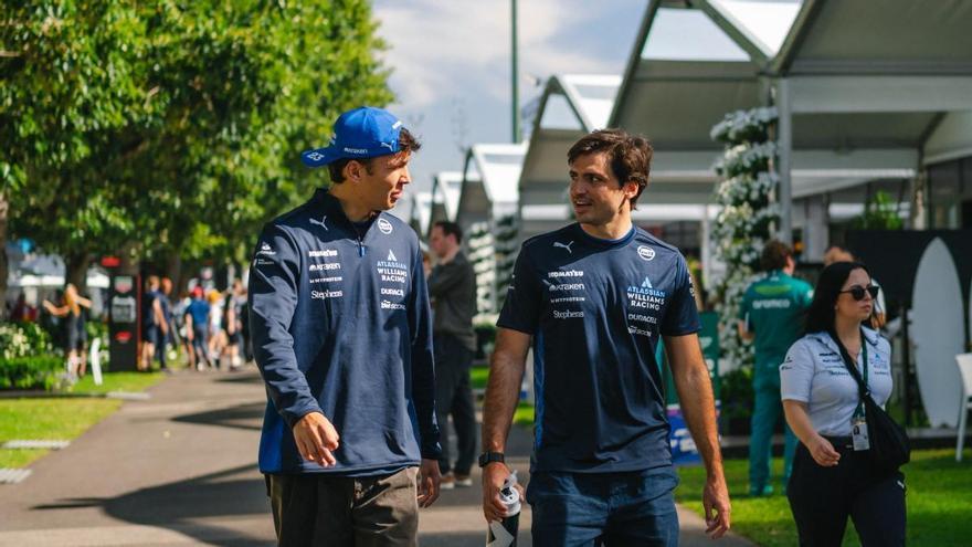 Wiliams se codea con Ferrari y Sainz ilusiona: «Solo podemos ir a más»