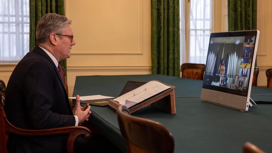 Starmer: «Es el momento de entablar un diálogo sobre un mecanismo para gestionar y monitorizar un alto el fuego completo»
