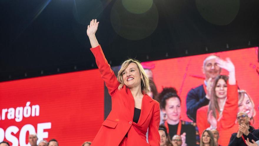 Alegría da carpetazo a la etapa de Lambán ante Sánchez: “Presidente, bienvenido a tu casa”