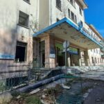 El deterioro del viejo hospital de Mieres