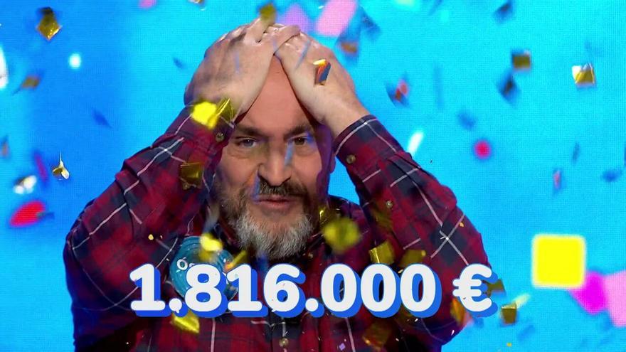 Bombazo, Pasapalabra rompe todos los récords: «1,8 millones»