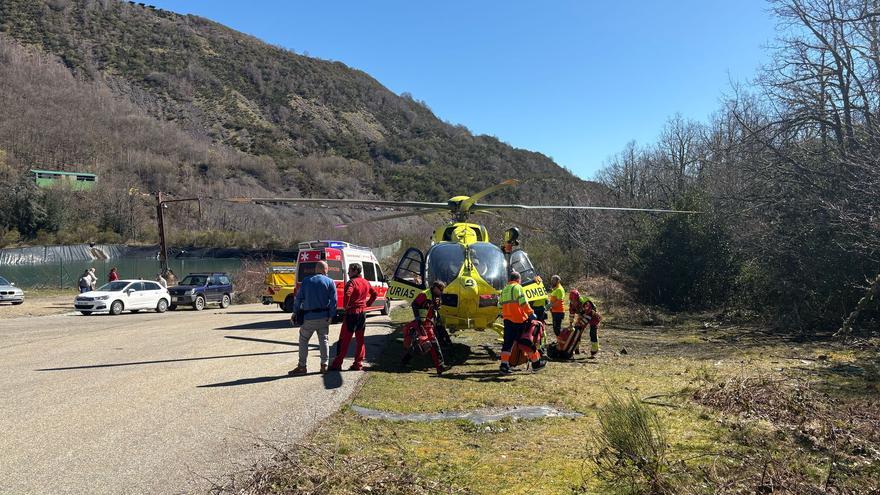 Cinco muertos en la explosión de la mina de Cerredo (Degaña) y cuatro heridos graves