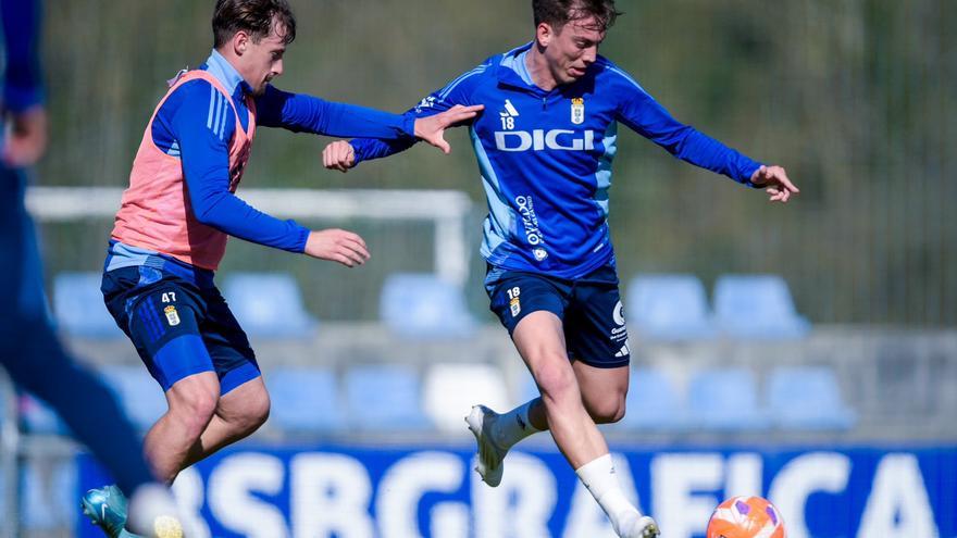 El Oviedo y no descansa y juega un partidillo contra el Vetusta (1-1)