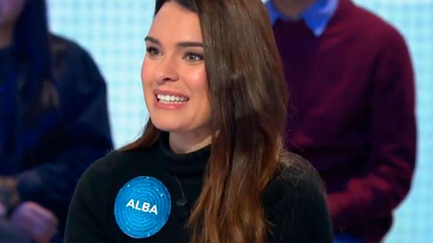 Alba, la nueva concursante de Pasapalabra tras la silla azul de Rosa: «Es una pasada»