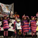 La fase de escenario del desfile infantil de Antroxu, en imágenes