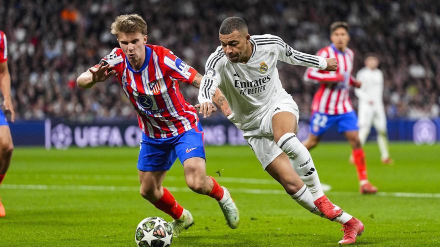Champions League: Atlético de Madrid – Real Madrid, en directo