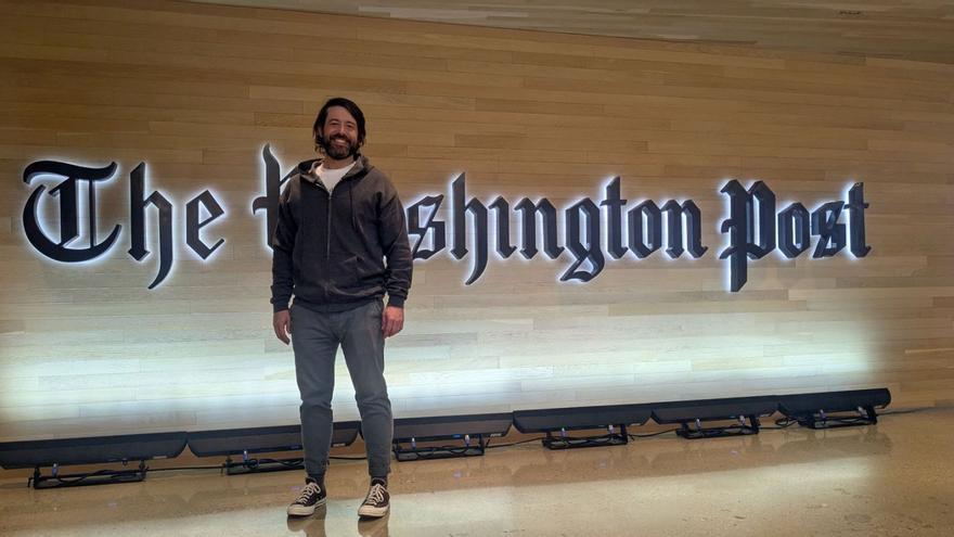 Un asturiano en «la Biblia política de Estados Unidos»: hace historias con datos para «The Washington Post»