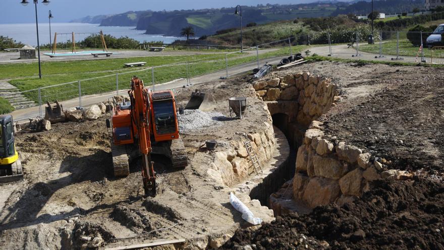 Así es la trinchera que apareció intacta en las excavaciones del Cabo San Lorenzo