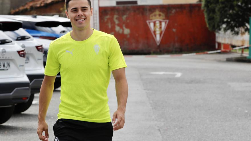 El parte médico aprieta al Sporting: Gaspar Campos puede estar parado unas tres semanas y se suma a lista de bajas