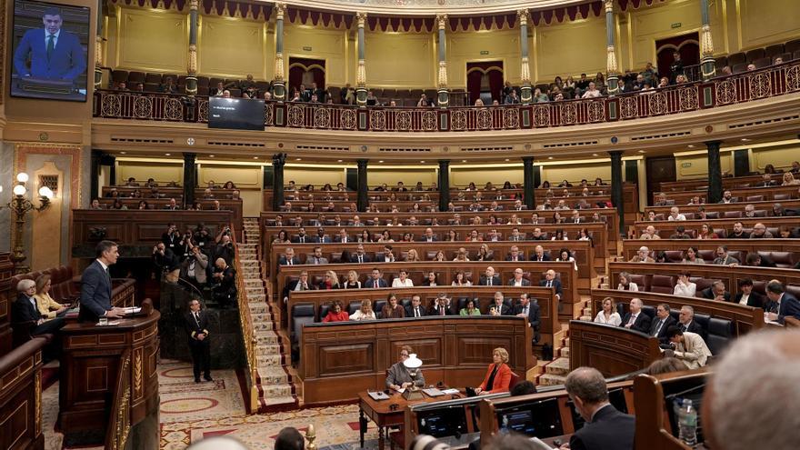 Comparecencia de Pedro Sánchez en el Congreso de los Diputados