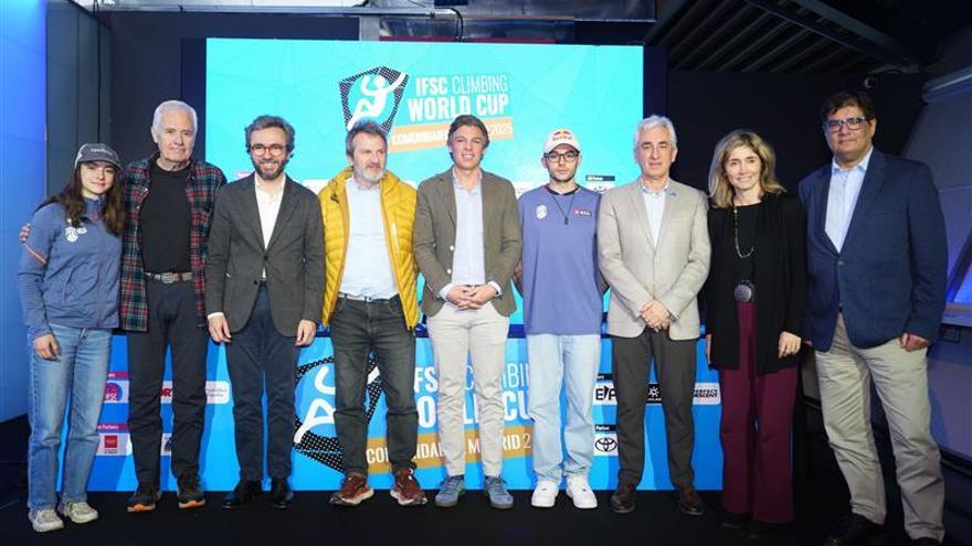 La Comunidad de Madrid acogerá en Alcobendas su primera Copa del Mundo de escalada