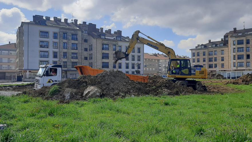 Empiezan las obras para construir 24 viviendas sociales en Lugo de Llanera