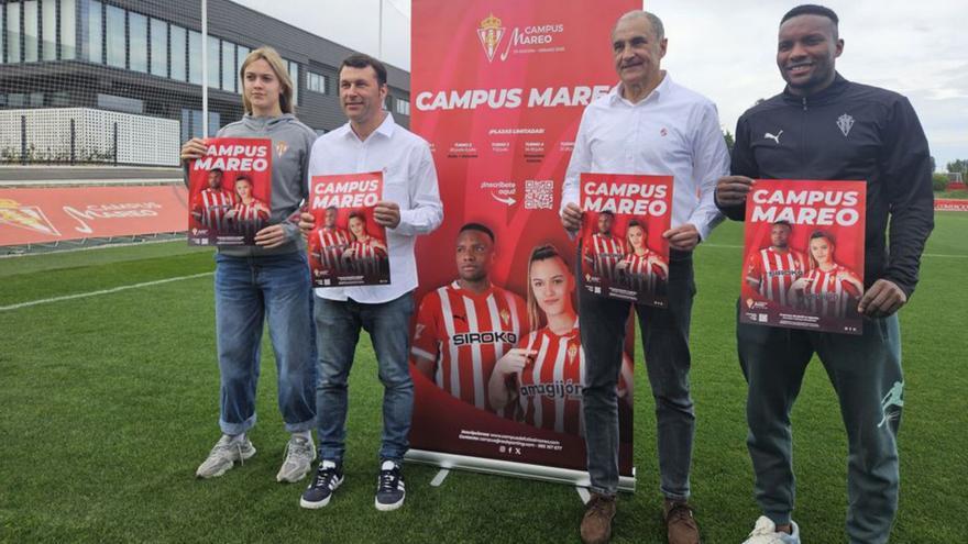 El Campus de Mareo estrenará cabañas para 850 niños: el Sporting abre la inscripción