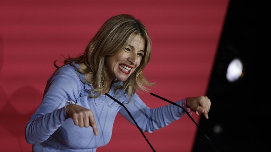 Yolanda Díaz afirma que Sumar «va a ser clave para en 2027 volver a gobernar»