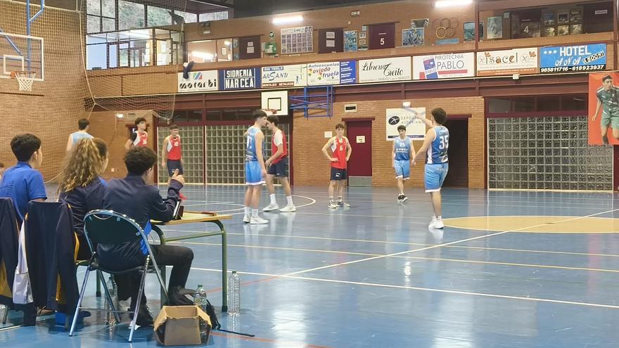 Dos derrotas y una victoria en Mieres: resumen del fin de semana del Baloncesto Cangas del Narcea