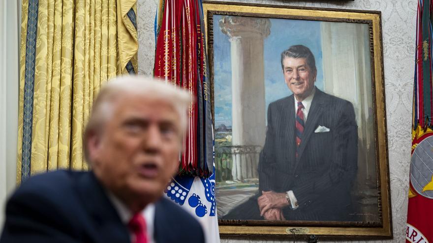 Reagan contra Trump: «Cuidado con los demagogos que declaran guerras comerciales contra nuestros aliados»