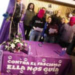 Pasamontañas, cirios y la Santina «Queervadonga»: las transfeministas responden a la denuncia de católicos por lo que hicieron en el 8M