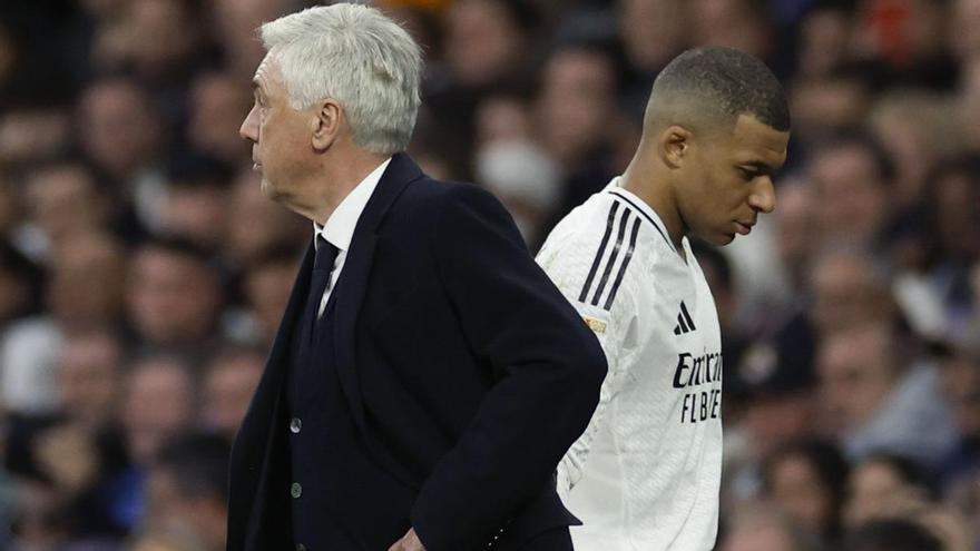 Las pruebas de Ancelotti para la Champions y los pitos del Bernabéu: «Entiendo que no haya gustado»