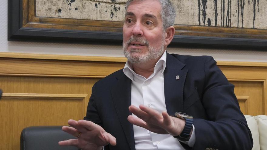 Clavijo: «Canarias ha sido utilizada en el follón político de Madrid»
