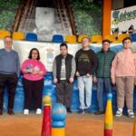 Cuatreada inclusiva en Mieres: todos pueden jugar a los bolos y esta peña lo demuestra