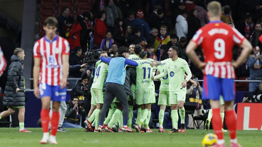 LaLiga | Atlético de Madrid – FC Barcelona, en imágenes