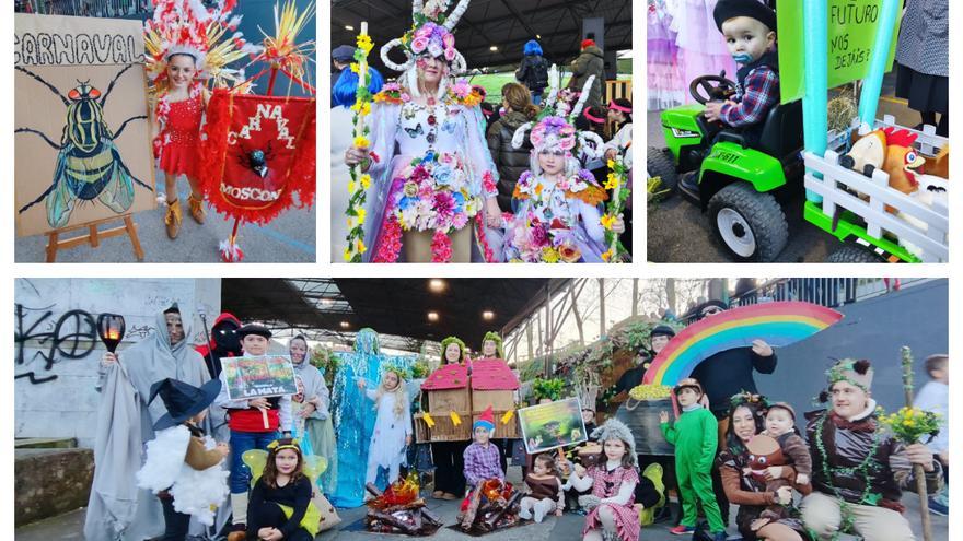 «Los misterios del bosque», «Carnaval moscón», «Las reinas del hielo» y «Mars Attacks» ganan el concurso de disfraces de Grado