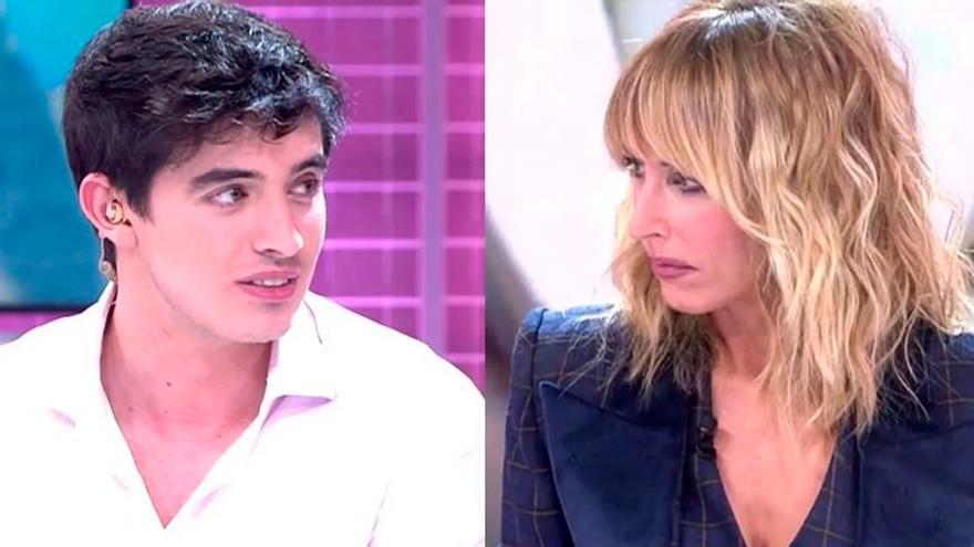 La presentadora de Fiesta corta en directo para abroncar a un reportero por lo que está haciendo en su reportaje: «No me ha gustado, lo siento pero te voy a echar la bronca»