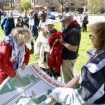Así fue el encuentro en Gijón por el Día de la Tierra Palestina